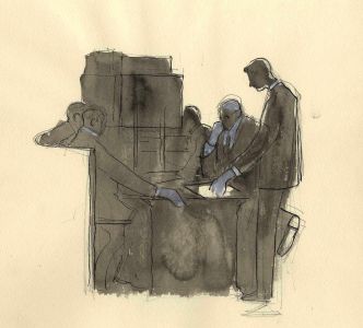 Frances Watt - 1965 Watercolour, Lloyd's