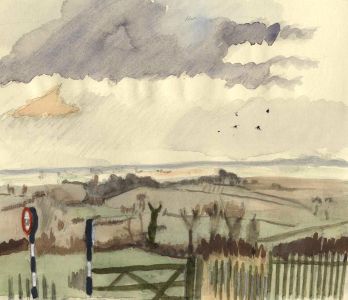 Frances Watt - Mid 20th Century Watercolour, Toddington