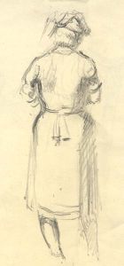 Frances Watt - Mid 20th Century Graphite Drawing