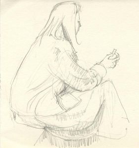Frances Watt - 1985 Graphite Drawing