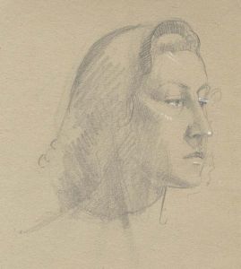 Frances Watt - Mid 20th Century Graphite Drawing