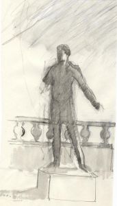 Frances Watt - Mid 20th Century Graphite Drawing