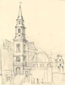 Frances Watt - Mid 20th Century Graphite Drawing