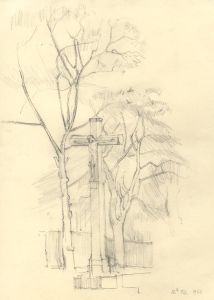 Frances Watt - 1956 Graphite Drawing