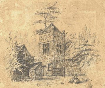19th Century Graphite Drawing