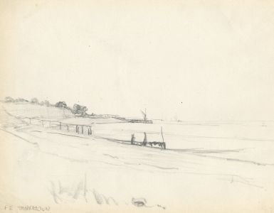 Frank Lewis Emanuel - Early 20th Century Graphite Drawing, Tankerton