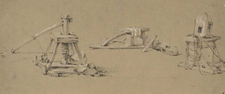 19th Century Graphite Drawing