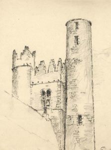 19th Century Graphite Drawing