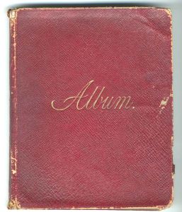 Fine 1893 Commonplace Album