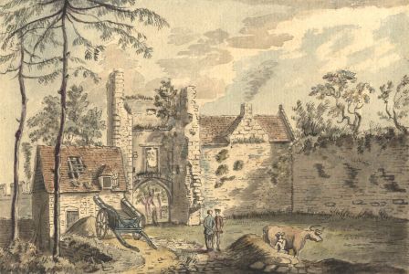 Samuel Hieronymus Grimm - Superb 18th Century Watercolour, Farleigh Castle, Soms