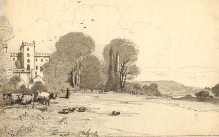 John Hippisley - 1820 Mixed Media, Powderham Castle