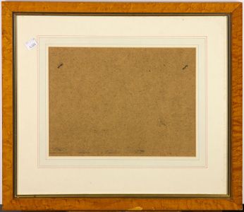 Mid 20th Century Picture Frame - Birdseye Maple Frame