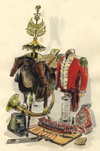 Paul Sharp - 1964 Watercolour, National Army Museum, Camberley, Surrey