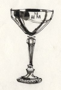 Paul Sharp - 1964 Pen and Ink Drawing, Stewartry Museum, Kirkcudbright