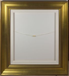 Excellent Contemporary Picture Frame - Carved Wood Gilt Frame