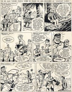 1973 Lithograph - "Captain Hurricane" Mock-Up Storyboard