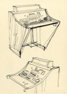 Paul Sharp - Mid 20th Century Pen and Ink Drawing, Machines