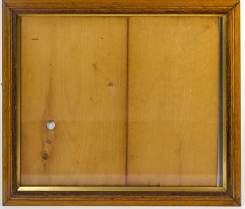 Early 20th Century Picture Frame - Solid Oak with Gilt Liner