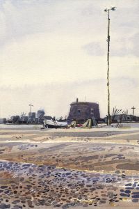 Paul Sharp - 1963 Watercolour, Shingle Street