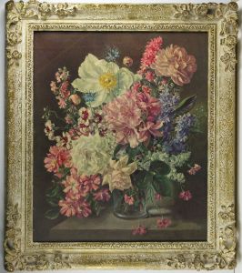 Pair Edwardian Picture Frame - Ornate Swept Period Frames