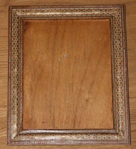 Mid 20th Century Picture Frame - Persian Khatam-Kari Picture Frame