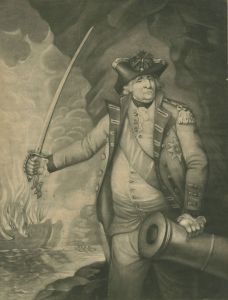 1789 Mezzotint - General George Augustus Eliott