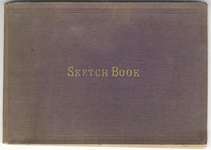 Late 19th Century Commonplace Album - Sketchbook of Tree Studies