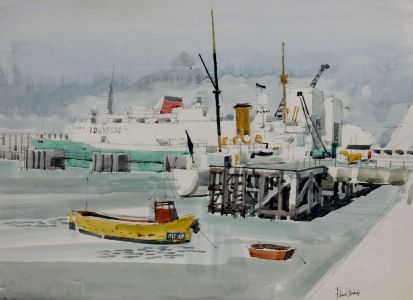 Paul Sharp - Mid 20th Century Watercolour, Southampton