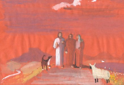 Frances Watt - Mid 20th Century Watercolour, Disciples