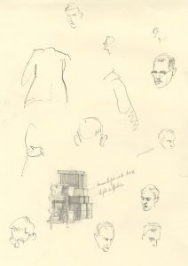 Frances Watt - Mid 20th Century Pen and Ink Drawing, Sketches