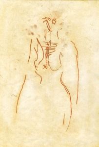 Joan Lewis - Contemporary Monotype, Female Nude