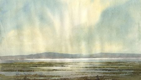 Keith Burtonshaw - Contemporary Watercolour, Solway Firth
