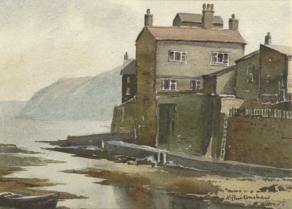 Keith Burtonshaw - Contemporary Watercolour, Staithes, Yorkshire