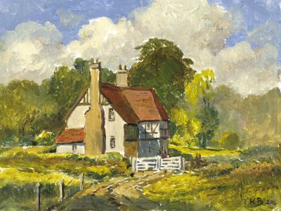 Keith Burtonshaw - 2004 Oil, Country House