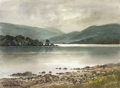 Keith Burtonshaw - 2006 Watercolour, Ullswater, Lake District