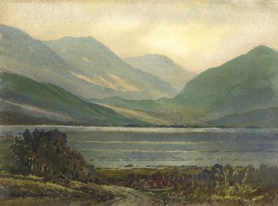 Keith Burtonshaw - 2006 Watercolour, Brothers Water, Lake District