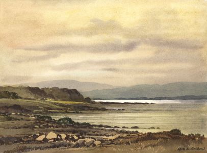 Keith Burtonshaw - 2006 Watercolour, Derwent Water, Lake District