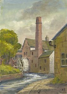 Keith Burtonshaw - 2004 Oil, Upper Slaughter, Gloucestershire