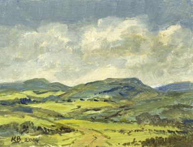 Keith Burtonshaw - 2004 Oil, Yorkshire Moors