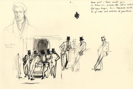 Frances Watt - 1962 Graphite Drawing, Discount Market