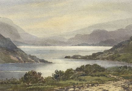 Keith Burtonshaw - Contemporary Watercolour, Loch Maree