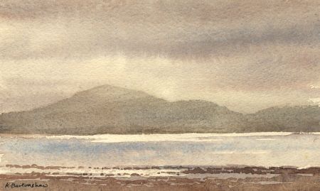 Keith Burtonshaw - Contemporary Watercolour, Lake Landscape