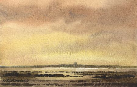 Keith Burtonshaw - Contemporary Watercolour, Landscape Plains