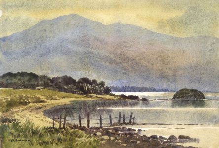 Keith Burtonshaw - Contemporary Watercolour, Crummock Water