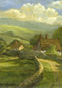 Keith Burtonshaw - Contemporary Oil, Cottages and Country Lane