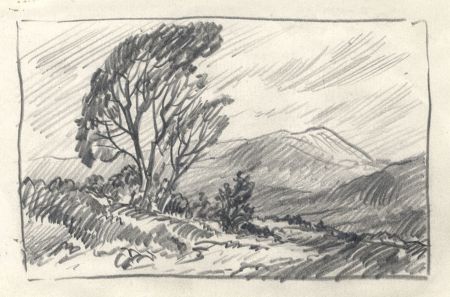 Keith Burtonshaw - Contemporary Graphite Drawing, Loch Lomond