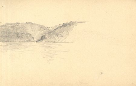 C.L. Robertson - 19th Century Graphite Drawing, River Tagus, Portugal