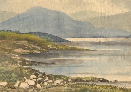 Keith Burtonshaw - Contemporary Watercolour, Wastwater, Lake District