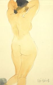 Lei-Lei - Chinese 2003 Digital Print, Female Nude