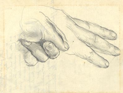 Adrian Cornwell-Clyne MBE FRPS - Mid 20th Century Graphite Drawing, Hands